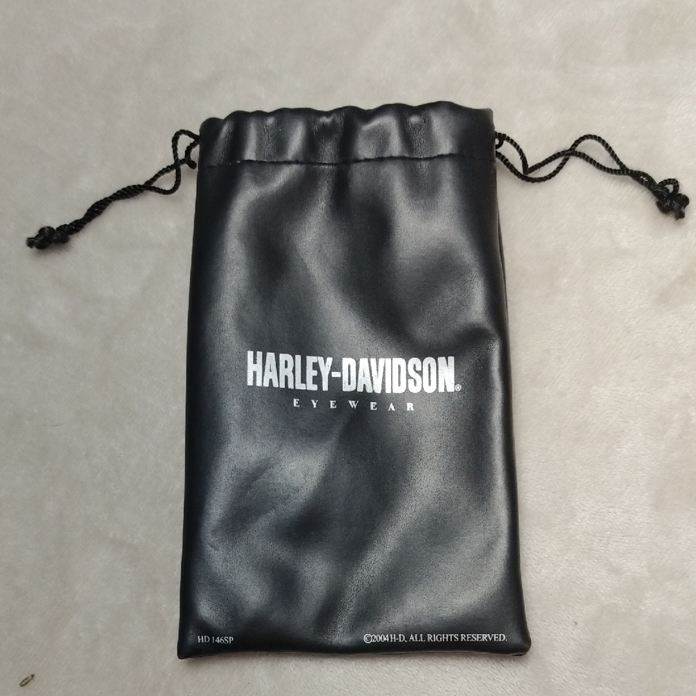 2003 Harley Davidson Eyewear Bag Case Soft Drawstring Pouch  HD 146SP